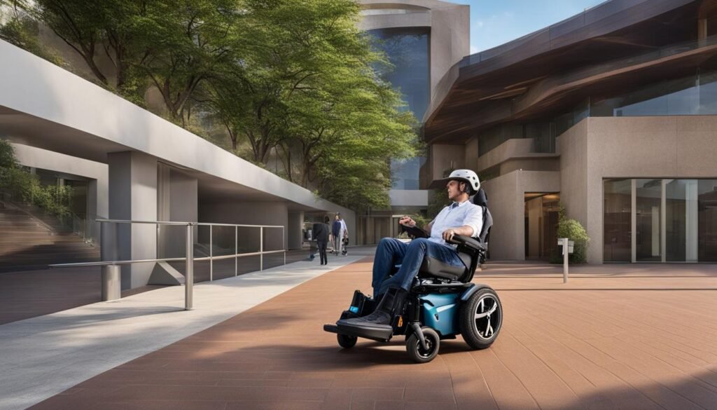 公共場所的電動輪椅無障礙設施標準?
