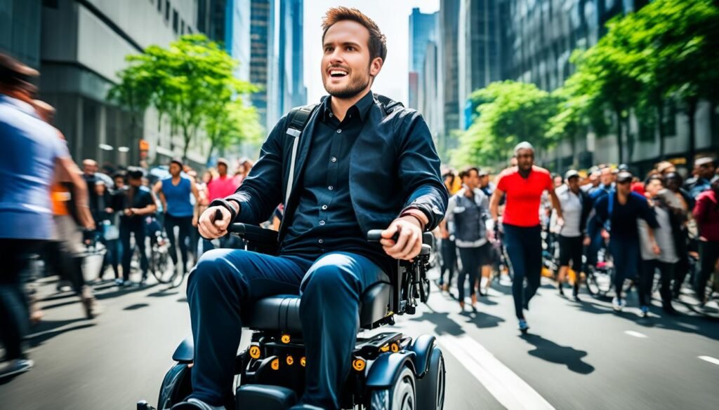站立電動輪椅使用者的駕駛經驗分享