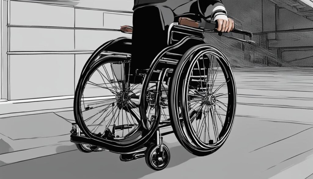 站立電動輪椅效果