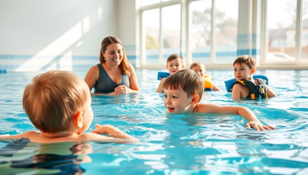 游泳班, 學游水