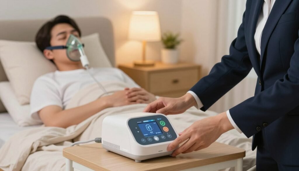 睡眠呼吸機, 呼吸機